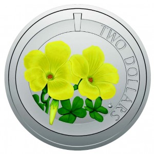 Silver Colour Printed Buttercup $2