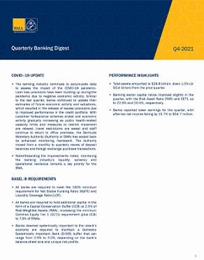 Q4-2021 Quarterly Banking Digest