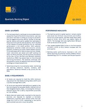 Q1-2022 Quarterly Banking Digest
